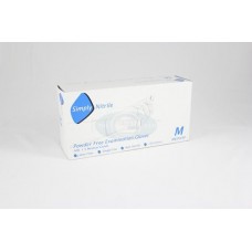 Buy 100-pack Disposable Powder-Free Blue Nitrile Gloves AQL 1.5